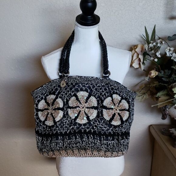 The Sak Crochet Macrame Handbag - Picture 1 of 16